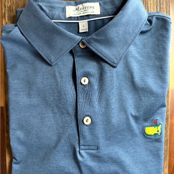 Peter Millar Masters men’s Large Blue Polo Shirt